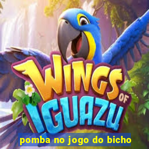 pomba no jogo do bicho